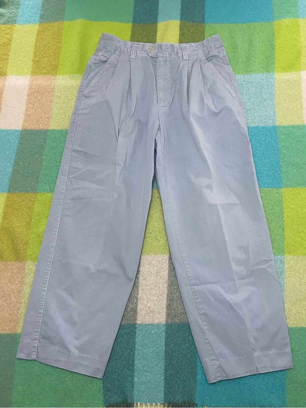 Ermenegildo Zegna Light Blue Smart Trousers Men’s Women’s Unisex